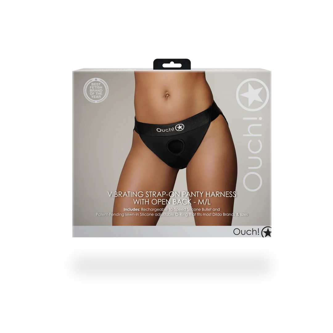 Bulletvibrator mit 10 Stufen – Schwarz Ouch! by Shots – Bild 2