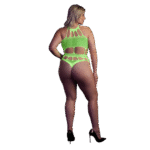 Sexy neon body met Grecian halslijn voor opvallende partylook - SexyPlus - Afbeelding 8