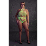 Sexy neon body met Grecian halslijn voor opvallende partylook - SexyPlus - Afbeelding 9