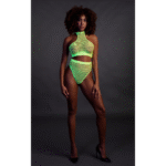 Sexy lingerie set met UV-glow en high waist voor opvallende partylooks – LIN - Afbeelding 3