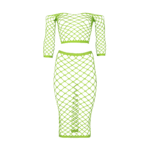 Sexy lingerie rok+top met neon UV voor opvallende party look – SexyPlus - Afbeelding 5