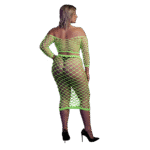 Sexy lingerie rok+top met neon UV voor opvallende party look – SexyPlus - Afbeelding 8