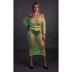 Sexy lingerie rok+top met neon UV voor opvallende party look – SexyPlus - Afbeelding 9