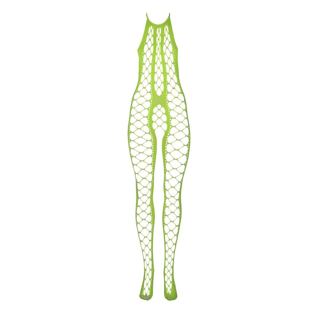 Neonpinker Netzbody mit Neckholder – Bild 11