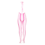 Neon bodystocking met halterneck voor party en curvy flair - SexyPlus - Afbeelding 6