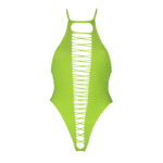 High-cut body met open kruis en UV-gloed voor opvallende partylook – LIN - Afbeelding 11