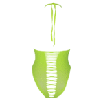 High-cut body met open kruis en UV-gloed voor opvallende partylook – LIN - Afbeelding 12