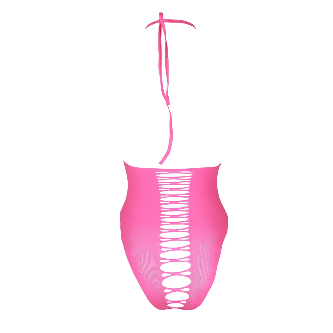 Body verde neon sgambato - immagine 18