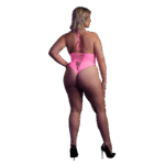 High-cut body met open kruis en UV-gloed voor opvallende partylook – LIN - Afbeelding 20