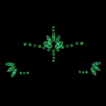 Body sierstickers met glow-effect voor een sexy lingerie-look – LIN - Afbeelding 3