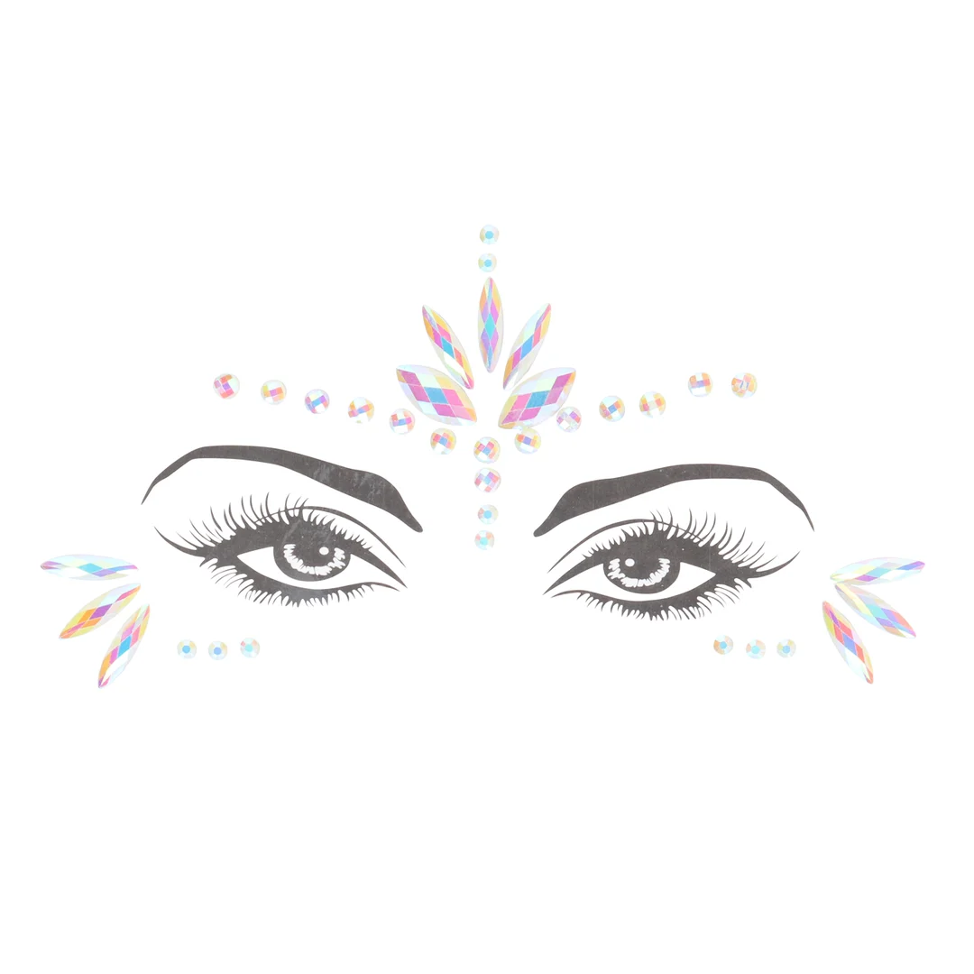 Ouch! Bijoux autocollants phosphorescents pour le visage – Image 4