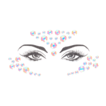 Bodyjuwelen stickers met bling en glow voor feestelijke look – LIN - Afbeelding 3