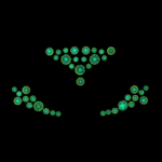 Bodyjuwelen stickers met bling en glow voor feestelijke look – LIN - Afbeelding 4