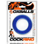 Niet-vibrerende cockring van superzacht silicone – Blueballs