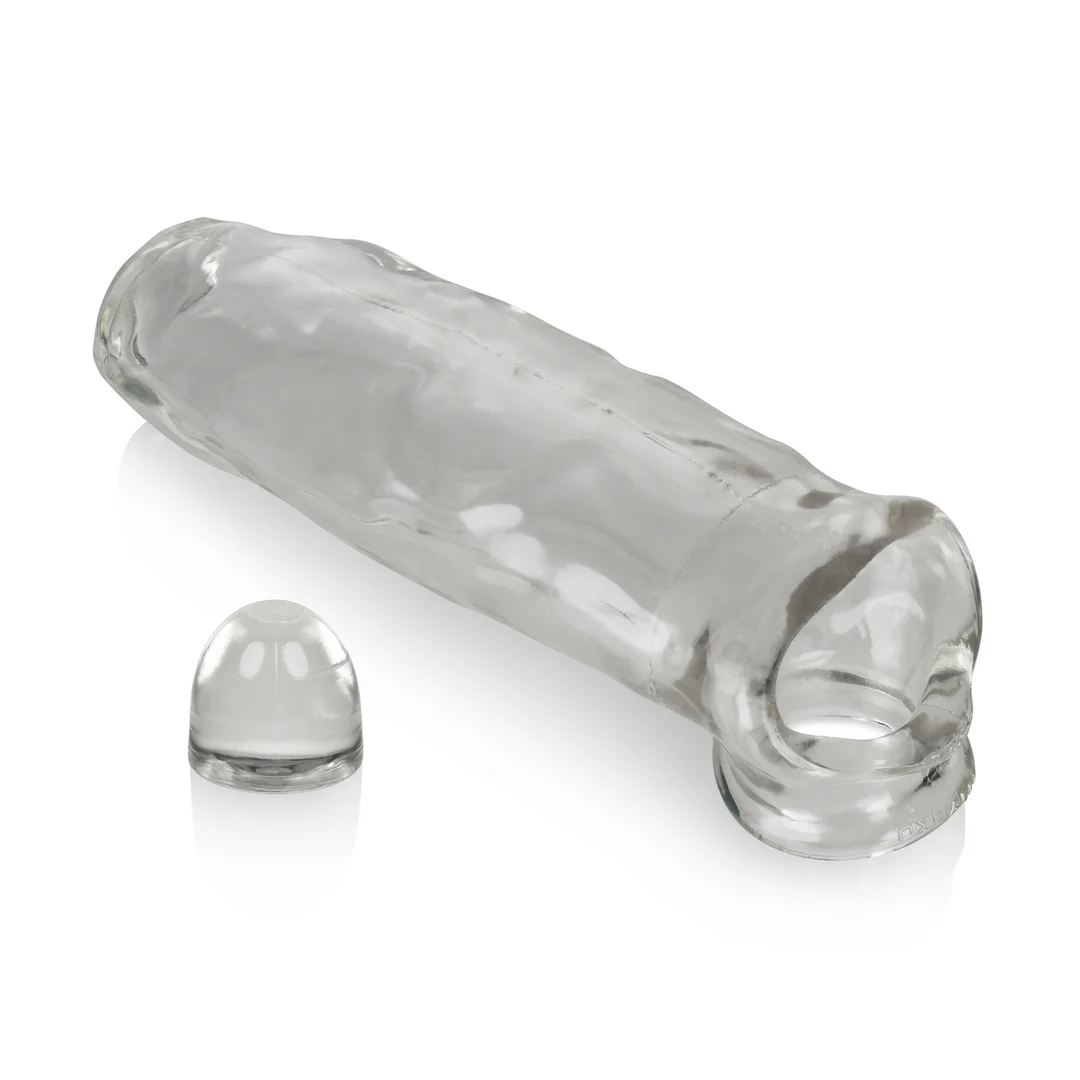 Penis sleeve met bullet insert – Helder - Afbeelding 2