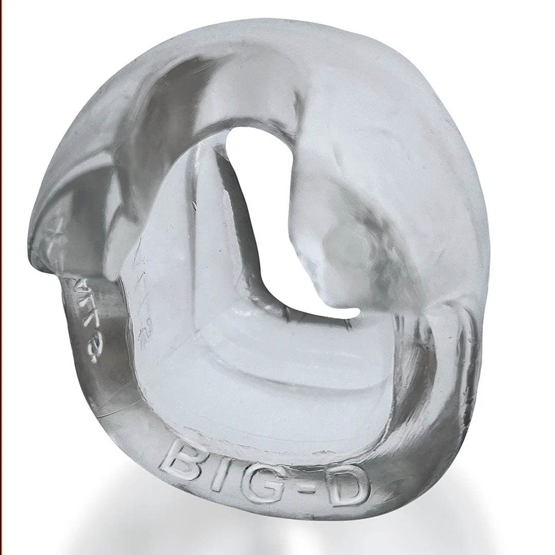 Cockring met shaft-grippers – Doorzichtig - Afbeelding 2