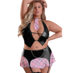 roleplay lingerie set met schoolgirlvibes voor verleidelijke look - Magic Silk - Afbeelding 9