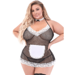 Roleplay lingerie met kanten details voor verleidelijke look - Magic Silk