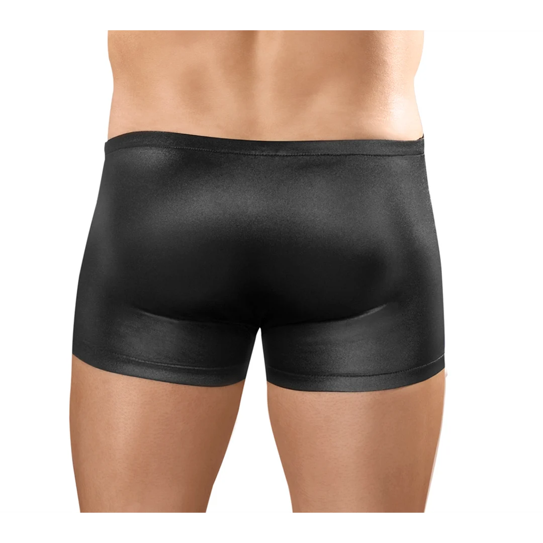 Pantaloncino con zip Male Power e anello fallico rosso - immagine 6