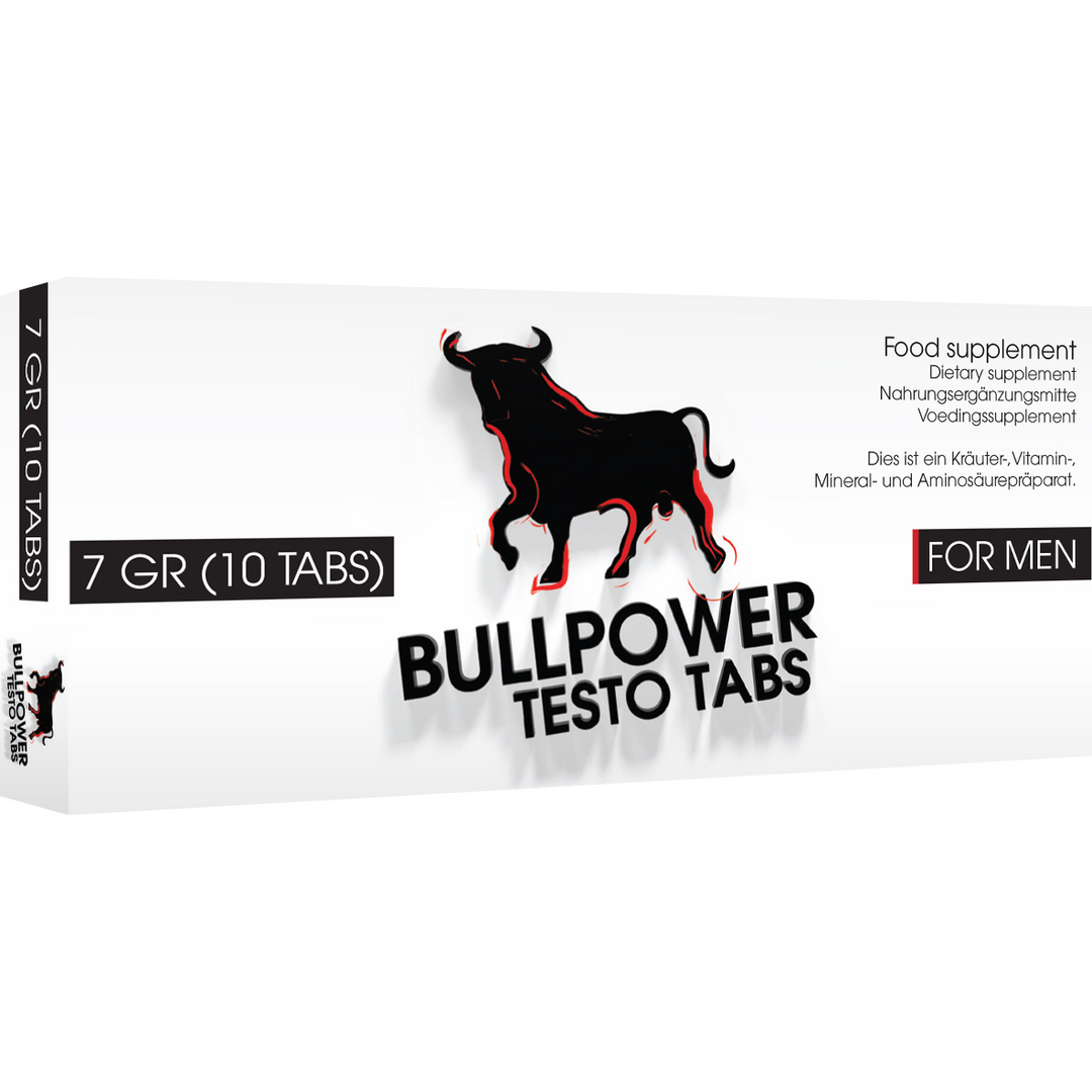 PHA026_1_2 Lustopwekkende pillen voor mannen - Bull Power Testo Tabs - Afbeelding 1