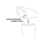 Toy cleaner – Masturbator cleaner voor de binnenkant met tip – Mannelijke geur – Pharmquests by Shots – 150 ml (5 fl oz)