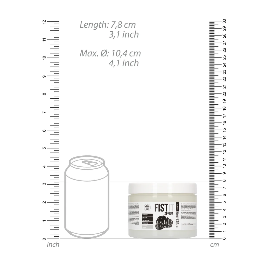 Fist It sperma glijmiddel 500 ml - Afbeelding 6