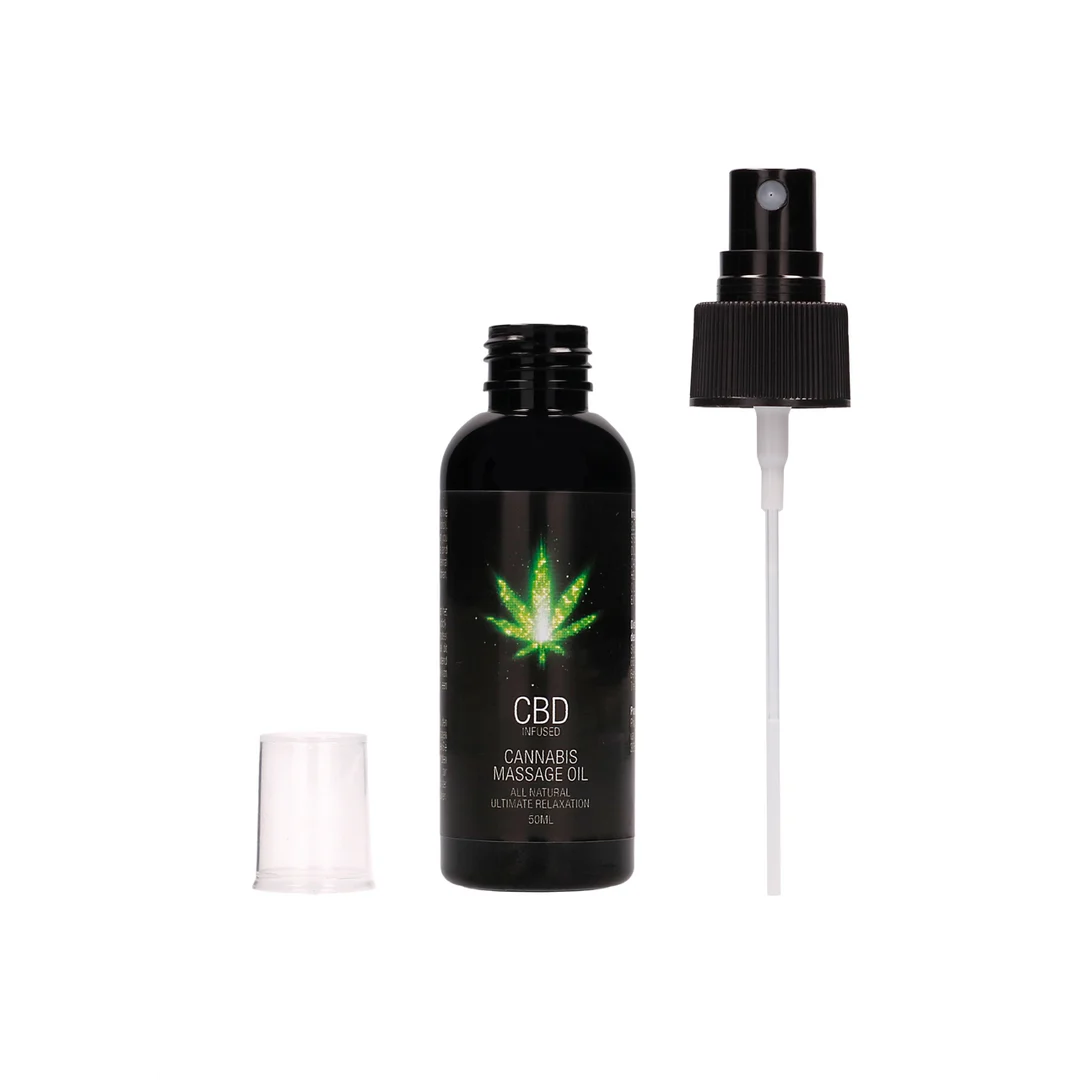 Pharmquests CBD Cannabis Massageöl – Bild 3