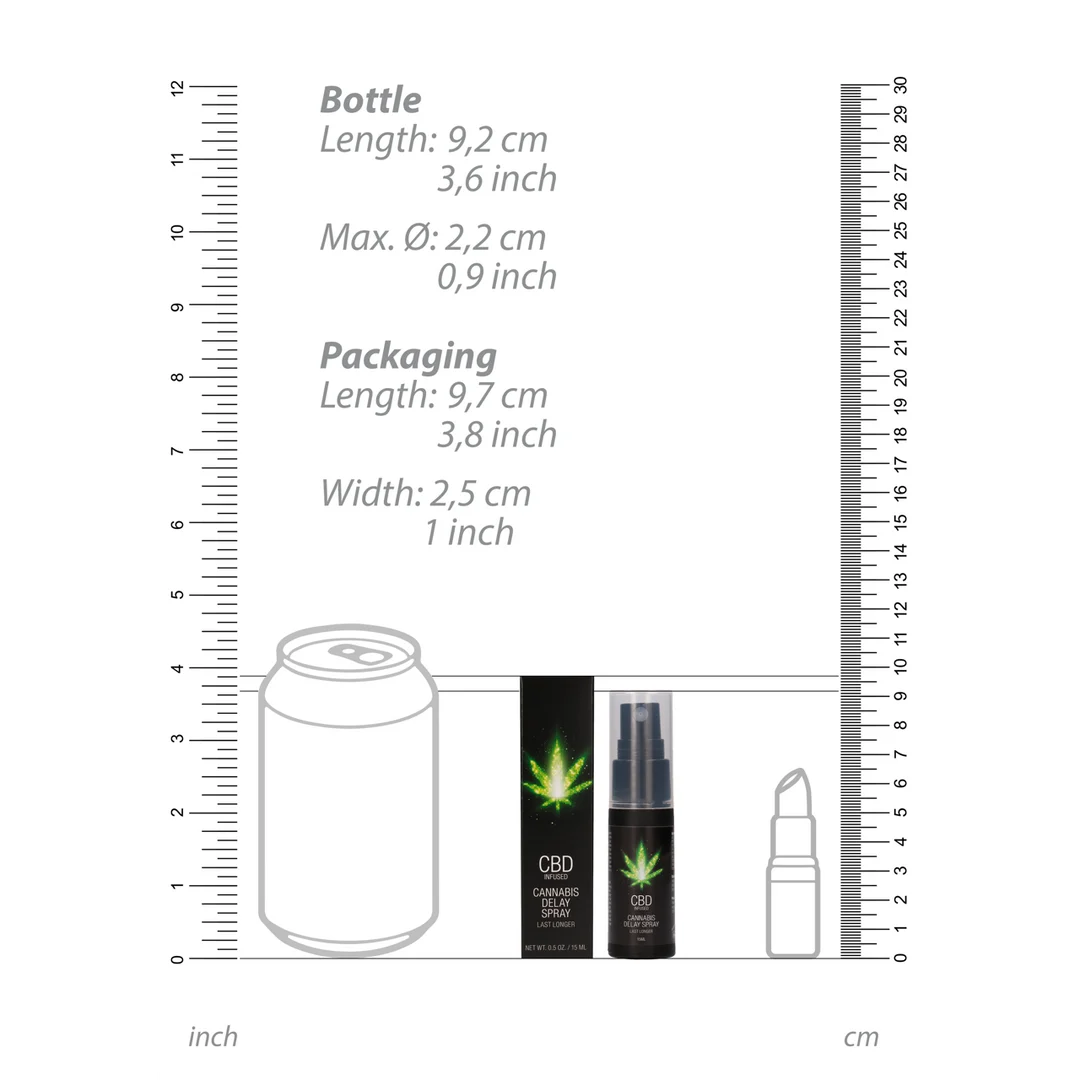 Spray ritardante Pharmquests by Shots CBD Cannabis 15 ml - immagine 4