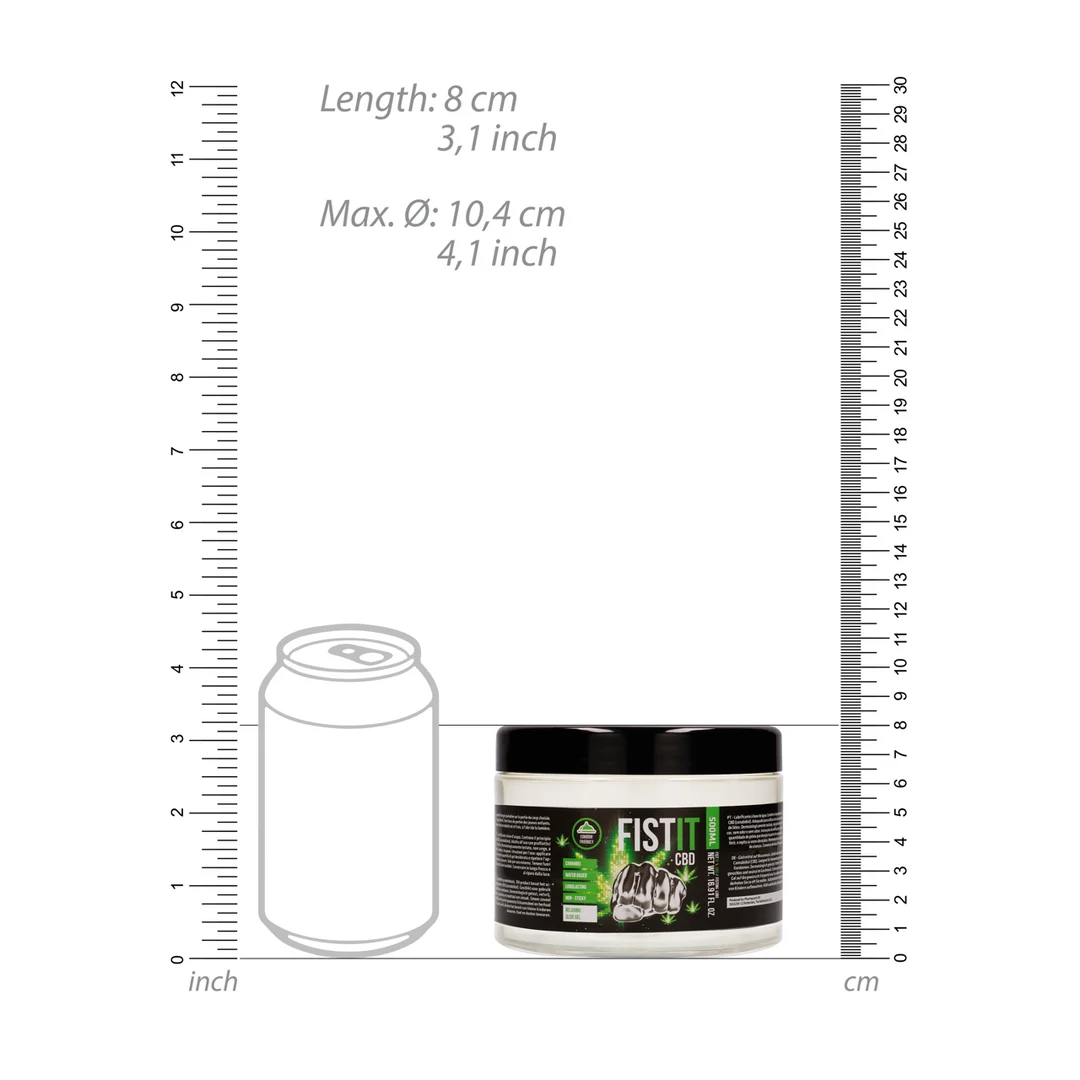 Fist It lubrificante al CBD 500 ml - immagine 6