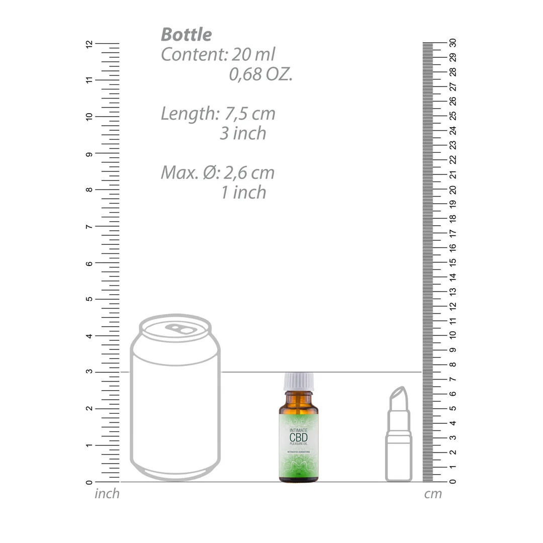 Pharmquests by Shots Natural CBD Intimate Pleasure Oil 20 ml - Afbeelding 4