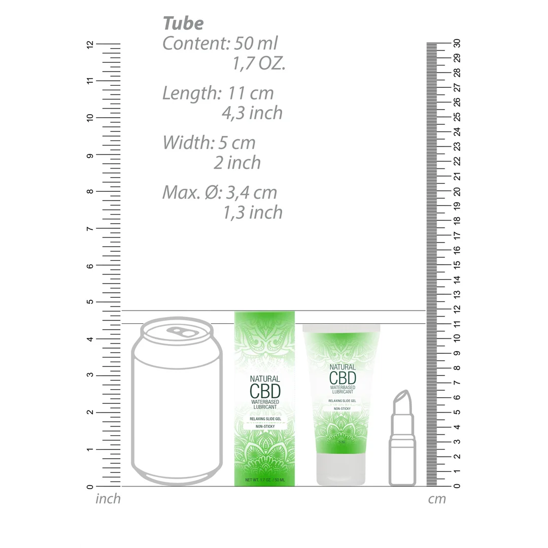 Pharmquests Natürliches CBD Gleitgel auf Wasserbasis – Bild 6