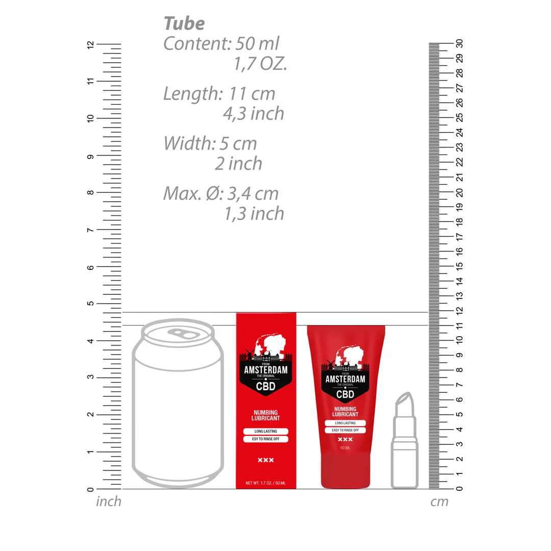 Pharmquests by Shots Original CBD Numbing Lubricant 50 ml - Afbeelding 5