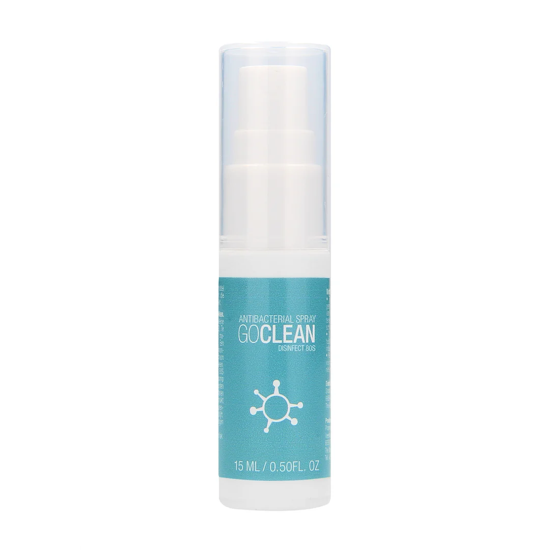 Toy cleaner – Go Clean kant-en-klare desinfectievloeistof voor harde oppervlakken – geslachtsneutraal – Pharmquests by Shots – 15 ml - Afbeelding 1