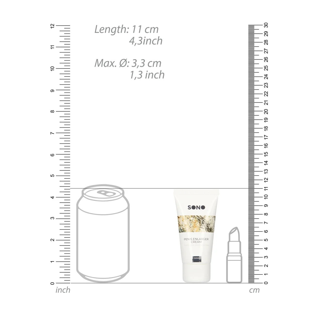 Sono by Shots Penis Vergrotende Crème, 50 ml - Afbeelding 3