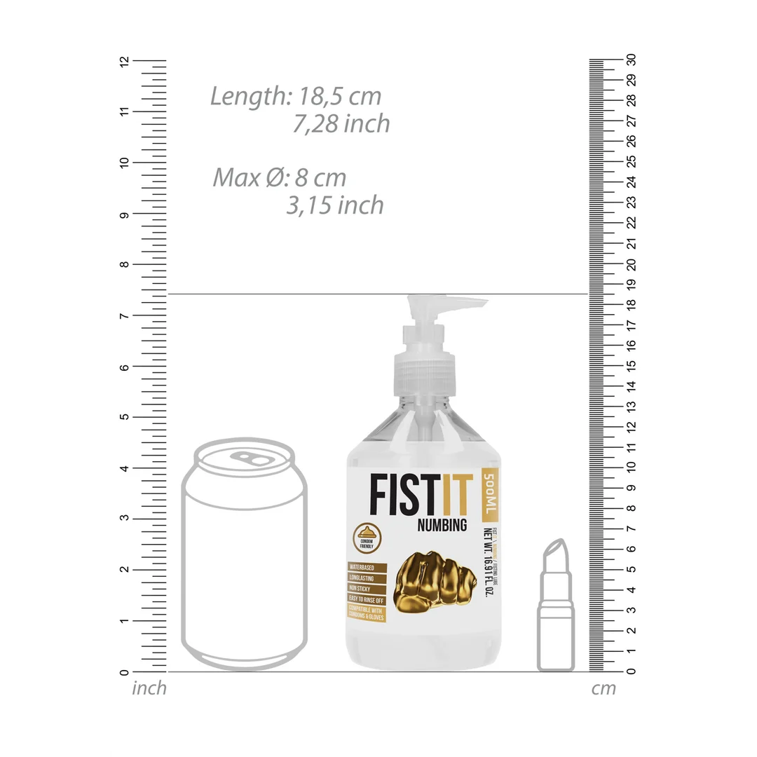 Lubrificante anestetico Fist It, 500 ml - immagine 4