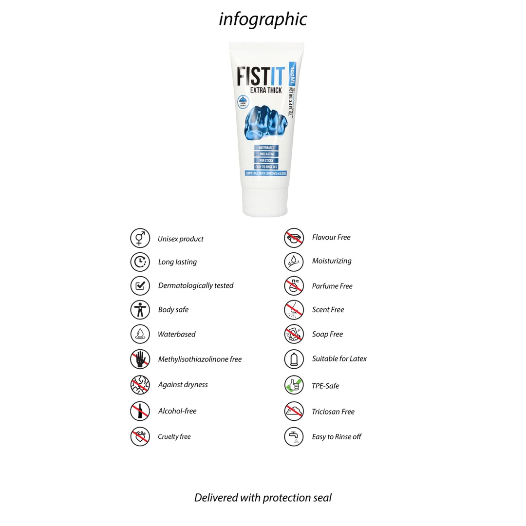Fist It Extra Dikke Glijmiddel 100 ml - Afbeelding 2
