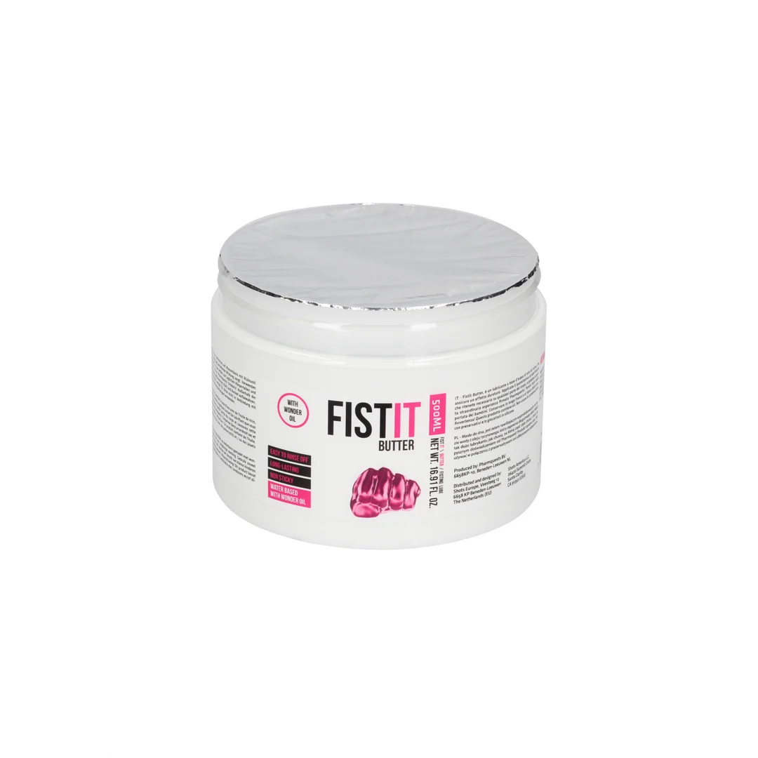 Glijmiddel op waterbasis – langdurige werking – ongeparfumeerd, geen smaak – 500 ml – Fist It by Shots - Afbeelding 3