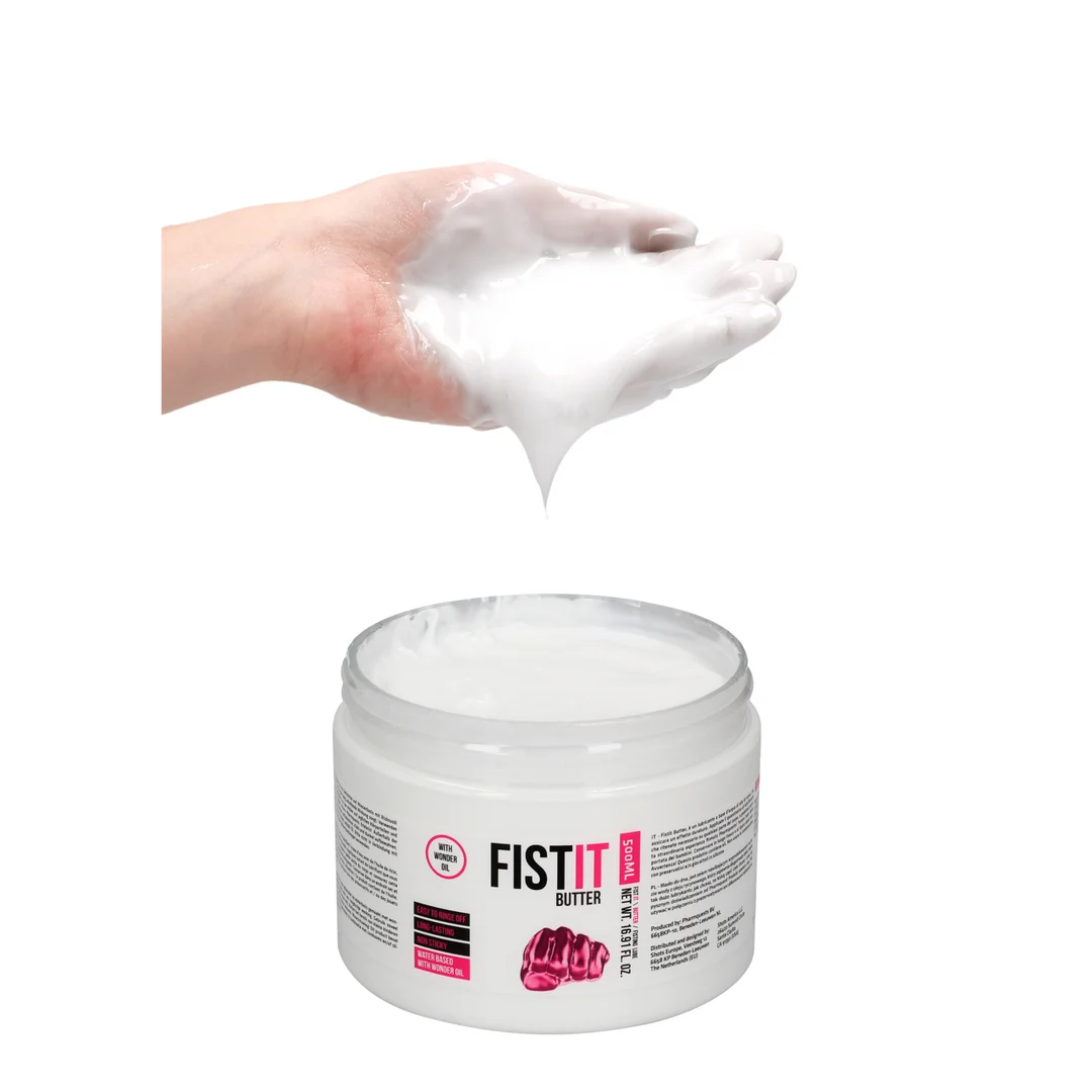 Glijmiddel op waterbasis – langdurige werking – ongeparfumeerd, geen smaak – 500 ml – Fist It by Shots - Afbeelding 5