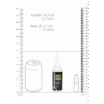Glijmiddel op waterbasis – urethrale sounding met precies tuitje, geschikt voor latex condooms – Ongeparfumeerd/Geen Smaak – 80 ml – Ouch! by Shots - Afbeelding 3