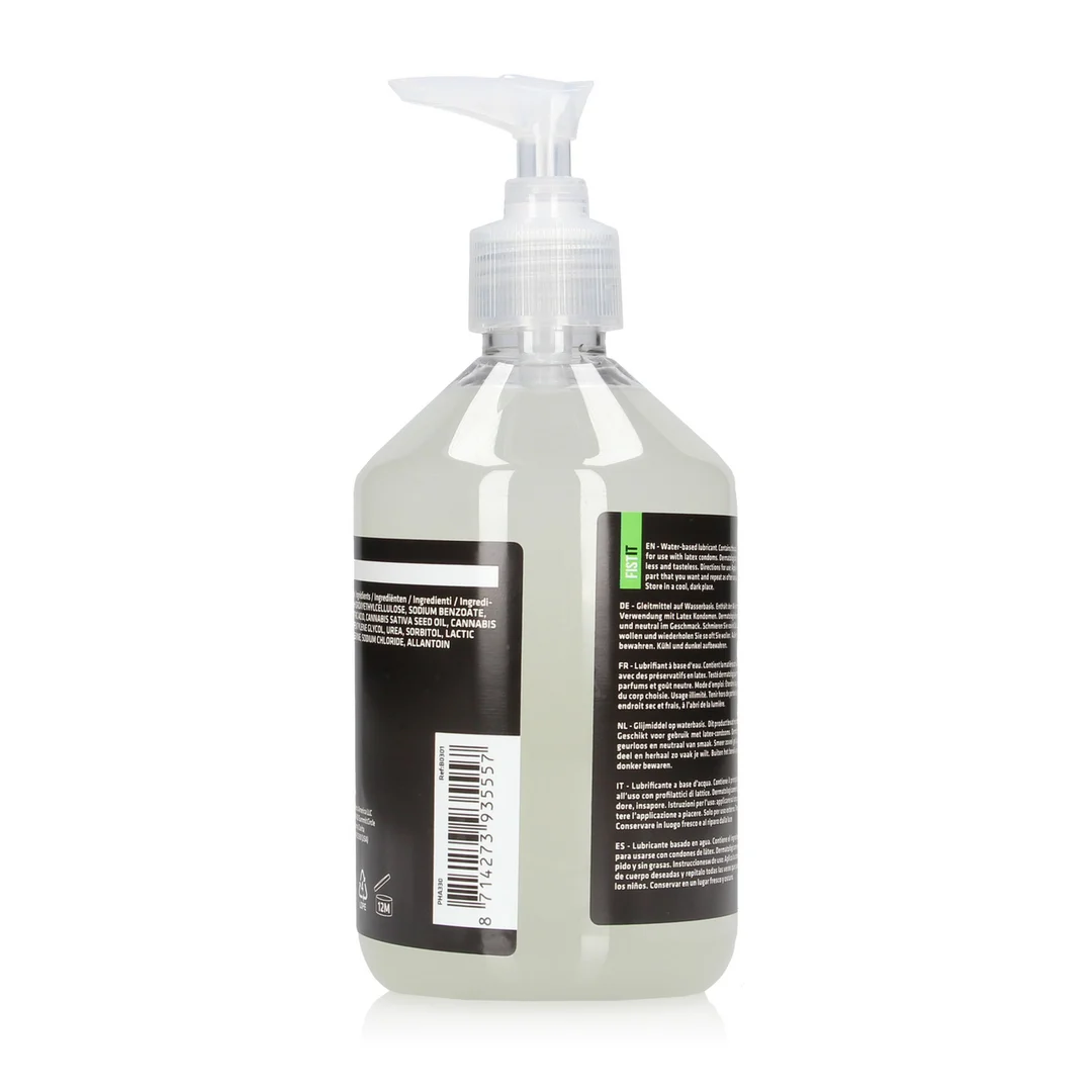 Fist It by Shots CBD glijmiddel 500 ml met pomp - Afbeelding 1