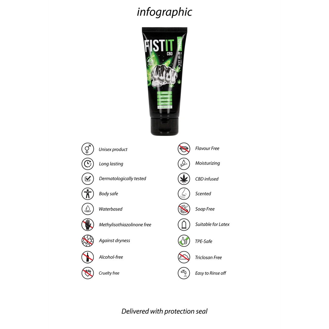 Fist It CBD glijmiddel 100 ml - Afbeelding 2