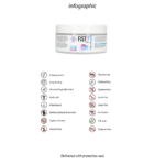Glijmiddel (neutraal) – Hybride lube met water en siliconen – ongeparfumeerd, geen smaak – 300 ml – Fist It by Shots - Afbeelding 4