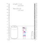 Glijmiddel (neutraal) – Hybride water & silicon formule – ongeparfumeerd, geen smaak – 25 ml – Fist It by Shots - Afbeelding 4