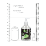 Glijmiddel op waterbasis – natuurlijke, vegan formule – ongeparfumeerd & smaakloos – 500 ml – Fist It by Shots - Afbeelding 4