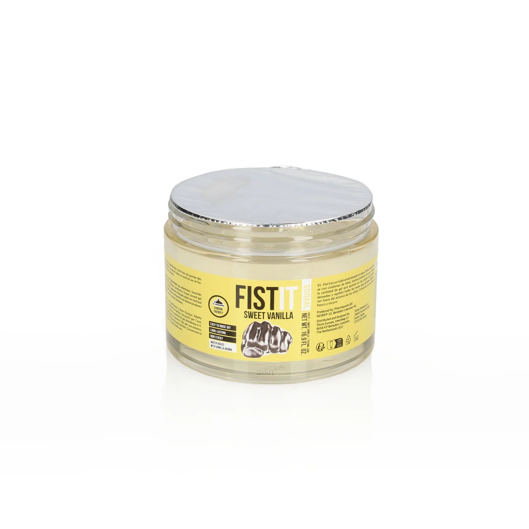 Fist It extra dik glijmiddel met vanille, 500 ml - Afbeelding 2