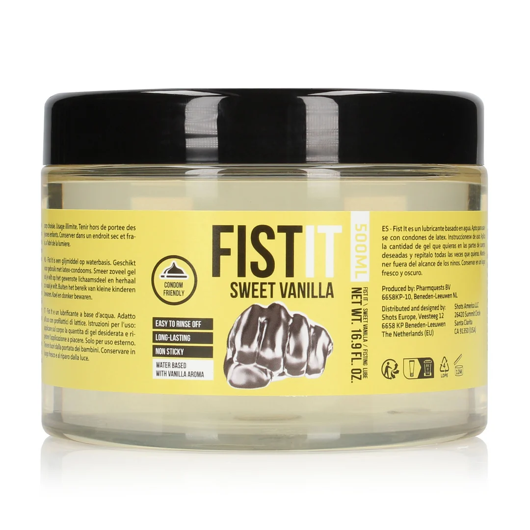 Fist It extra dik glijmiddel met vanille, 500 ml - Afbeelding 5