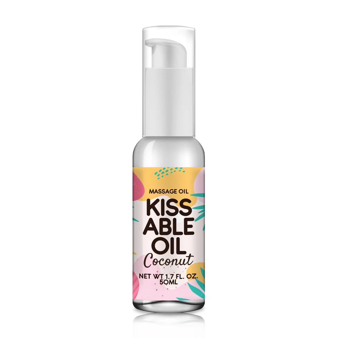Kissable massageolie met kokossmaak - Afbeelding 3
