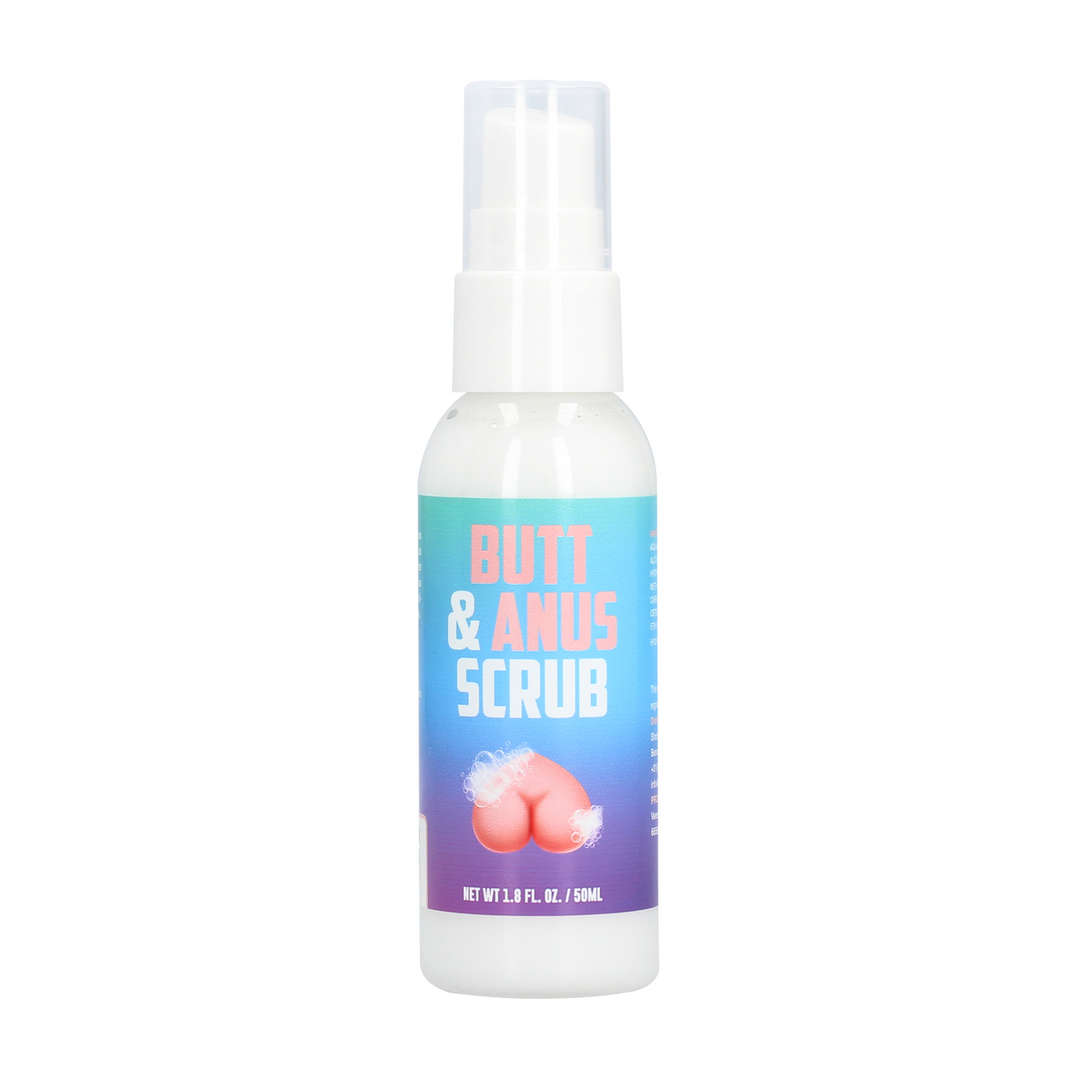 PHA367_3 Butt en anus scrub – Luxe gel voor milde exfoliatie van billen en anus – Geslachtsneutraal – Pharmquests by Shots – 50 ml (1.8 oz) - Afbeelding 1