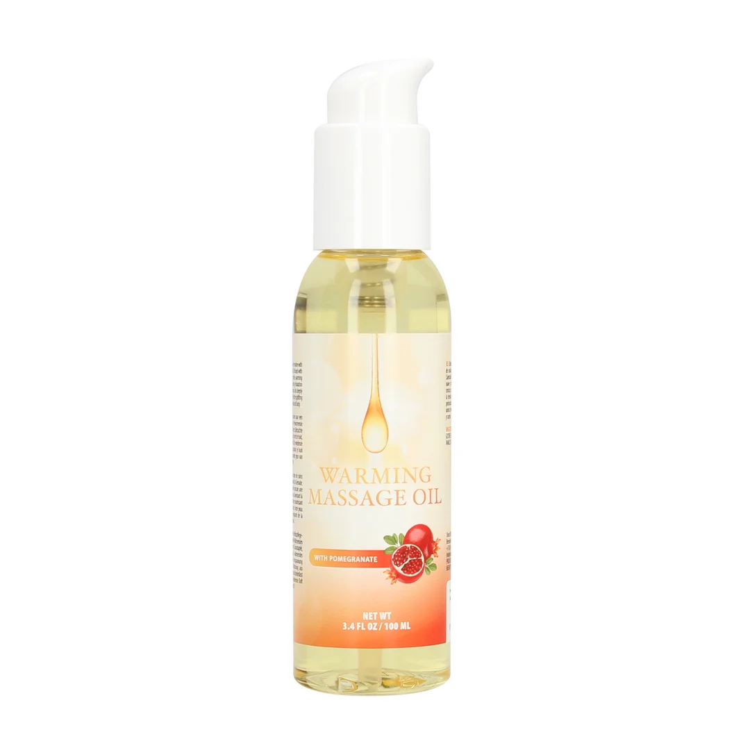 Erotische massage olie – Verwarmende massageolie met granaatappel – Pharmquests by Shots – 100 ml - Afbeelding 1