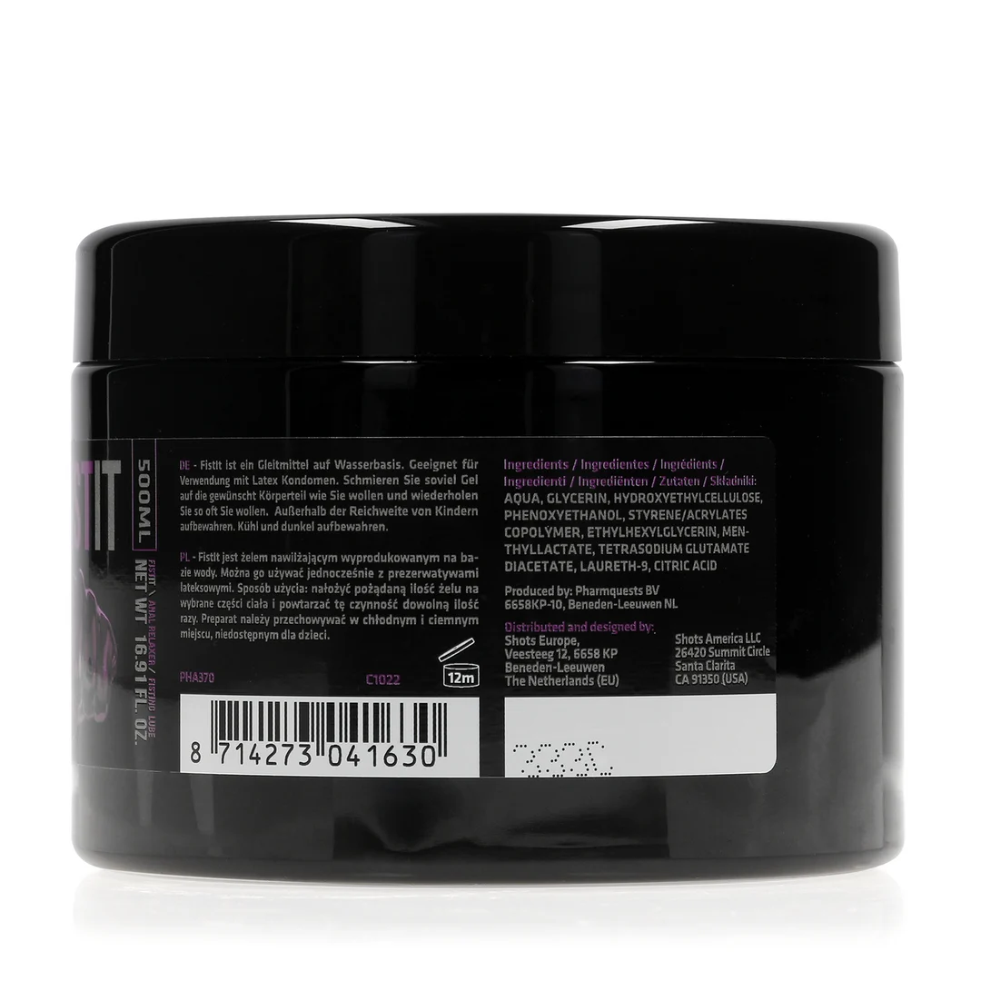 Fist It Anal Relaxer 500 ml - Afbeelding 2